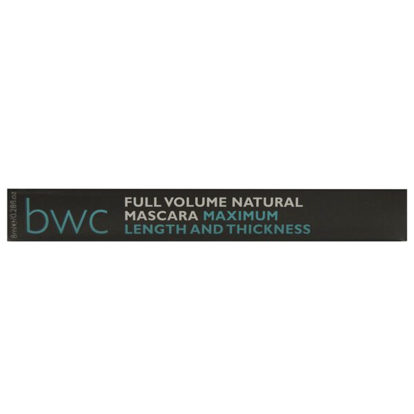 Beauty Without Cruelty Natural Cosmetics Full Volume Mascara, Black