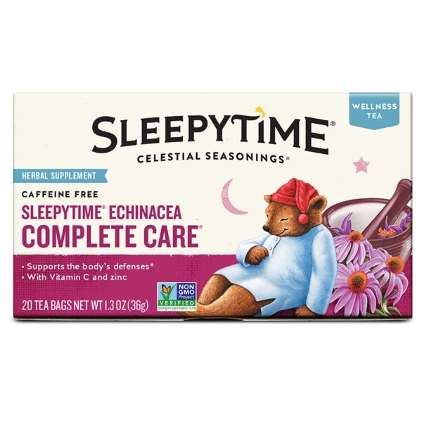 Celestial Seasonings Sleepytime Echinacea Complete Care Tea 20 tea bags