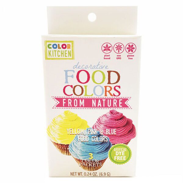 Color Kitchen Food Coloring Kits Color Set of 3 -