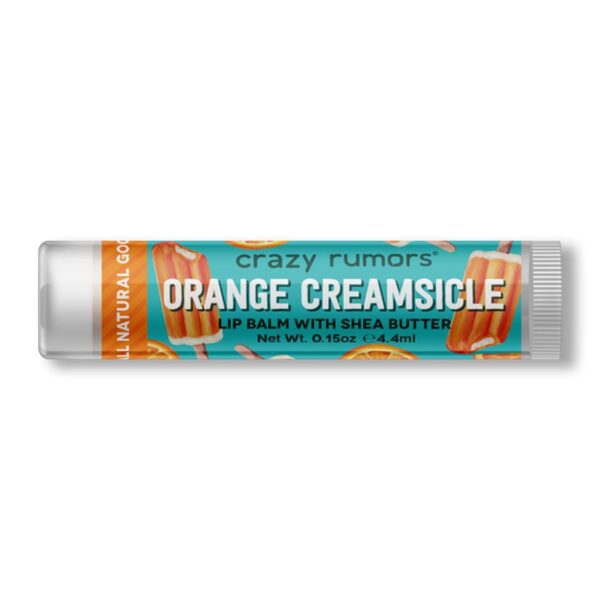 Crazy Rumors Orange Creamsicle Lip Balm 0.15 oz.