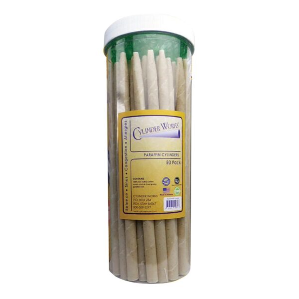 Cylinder Works Natural Paraffin Cylinder 50 packs