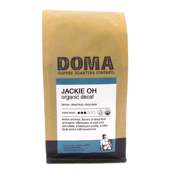 DOMA Coffee Roasting Company Organic Jackie Oh Decaf Whole Bean Coffee