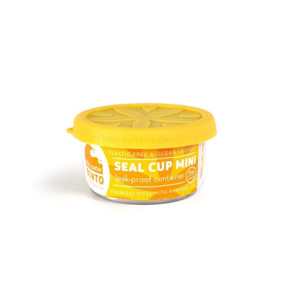 ECOlunchbox Yellow Mini Seal Cup 3 oz.