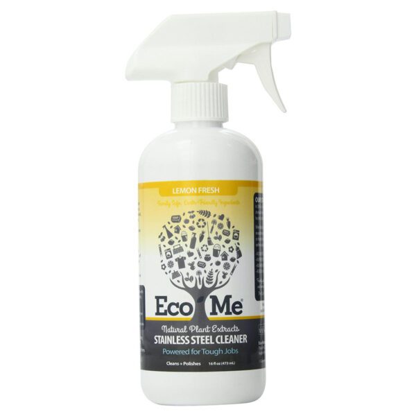 Eco-Me Lemon Fresh Stainless Steel Cleaner & Polish 16 fl. oz.