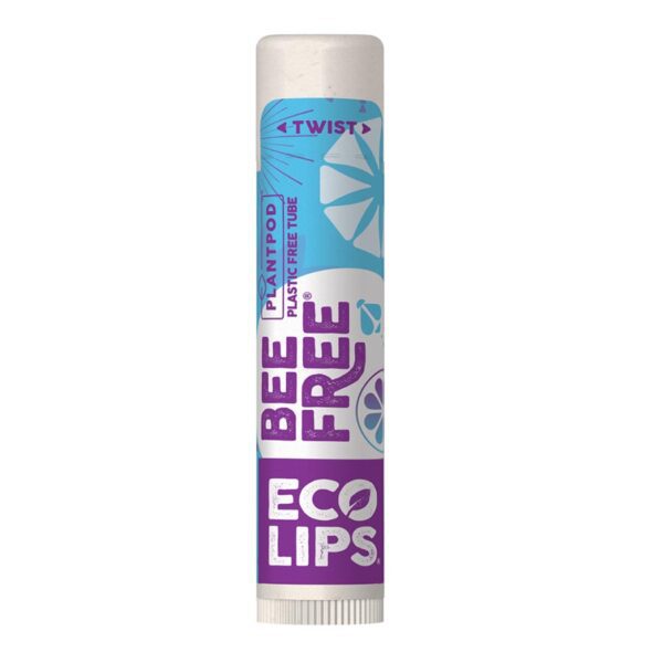 Eco Lips Bee Free Unflavored Vegan Lip Balm .15 oz