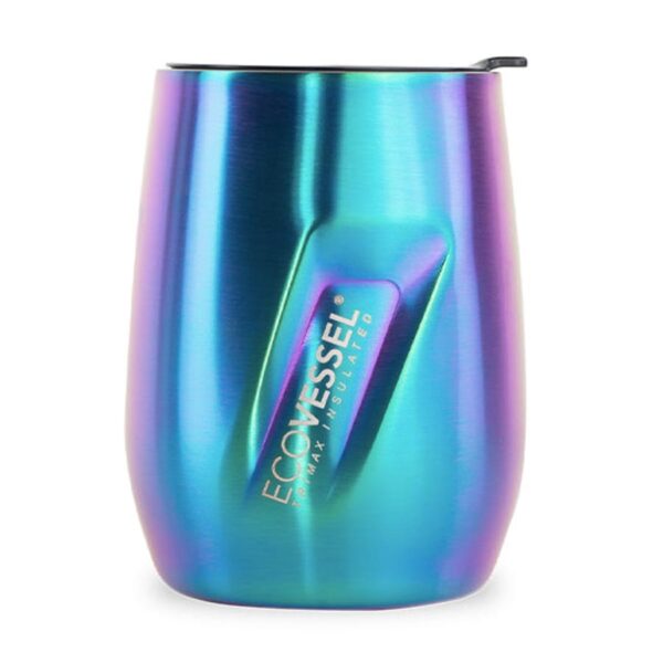 EcoVessel Port Tumbler 10 oz Over The Rainbow