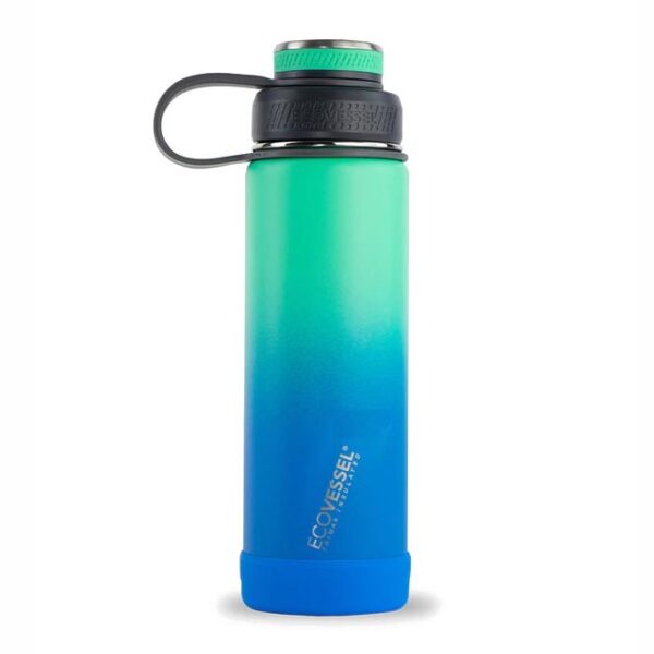 EcoVessel Boulder Water Bottle 20 oz Northern Lights