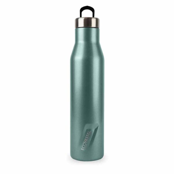 EcoVessel Aspen Water Bottle 25 oz Aqua Jade