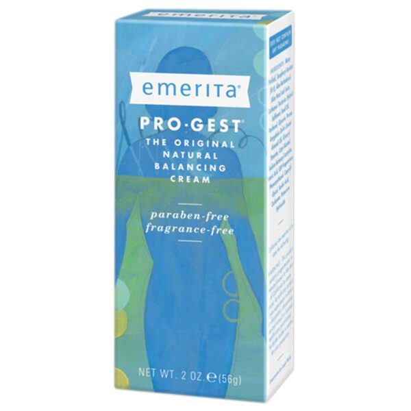 Emerita Paraben Free Pro-Gest Body Cream 2 oz.