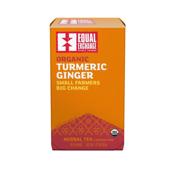 Equal Exchange Organic Turmeric Ginger Tea Bags 20 count