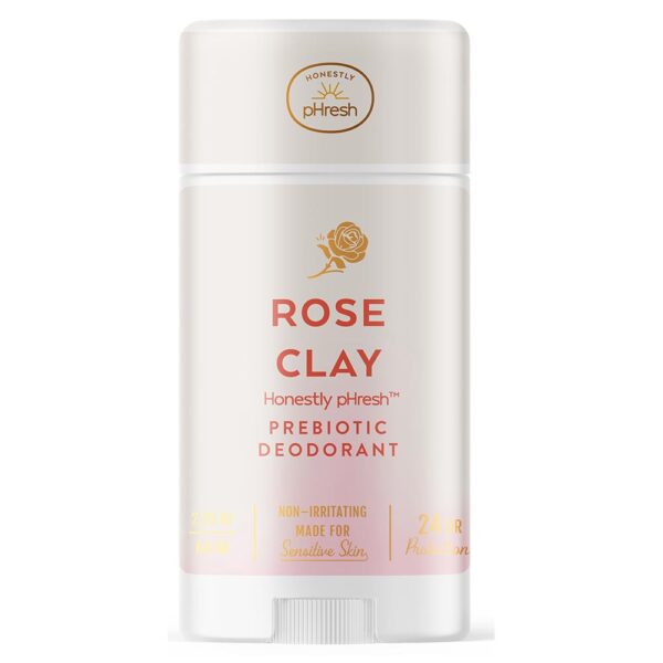 Honestly pHresh Rose Clay Deodorant Stick 2.25 oz