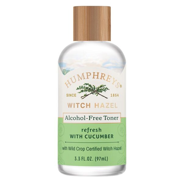 Humphreys Alcohol Free Refresh with Cucumber Toner 3.3 oz.