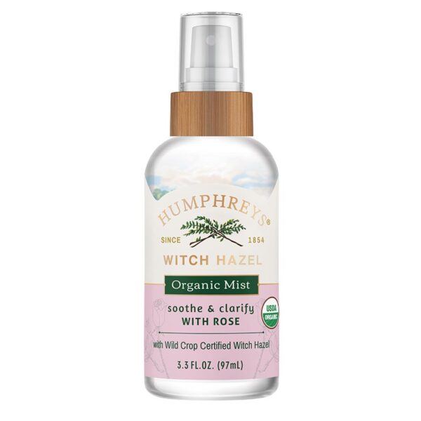 Humphreys Organic Soothe & Clarify with Rose Mist 3.3 oz