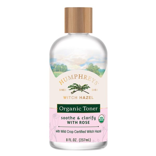 Humphreys Organic Soothe & Clarify with Rose Toner 8 oz