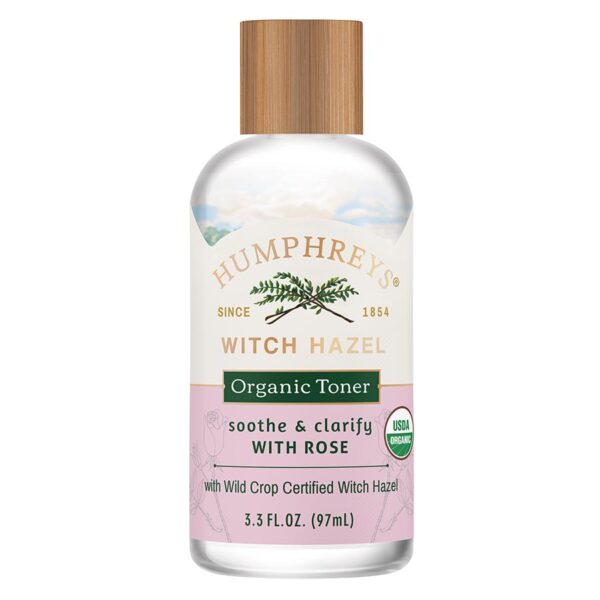 Humphreys Organic Soothe & Clarify with Rose Toner 3.3 oz