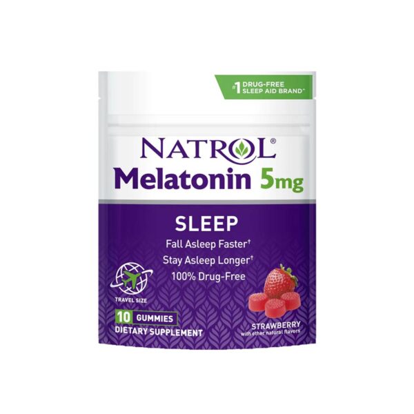 Natrol Melatonin Gummy Pouch 10 Gummies