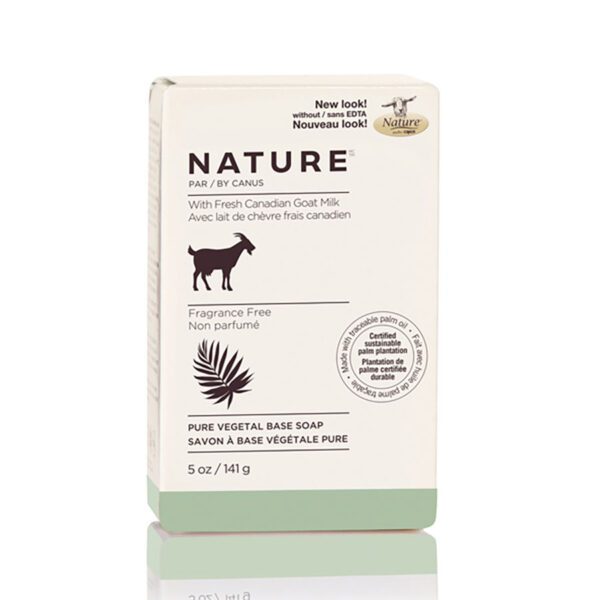 Nature by Canus Fragrance Free Bar Soap 5 oz.