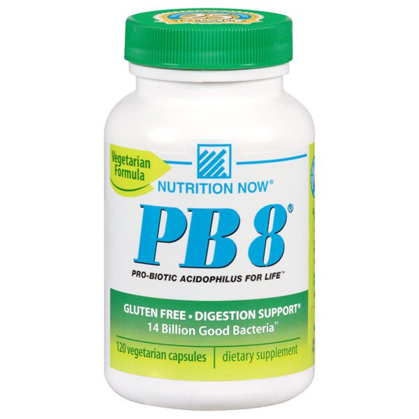 Nutrition Now PB 8 Pro-Biotic Acidophilus 120 vegetarian capsules