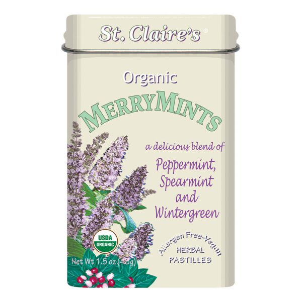 St. Claire's Organics Premium Organic Mints 1.5 oz.