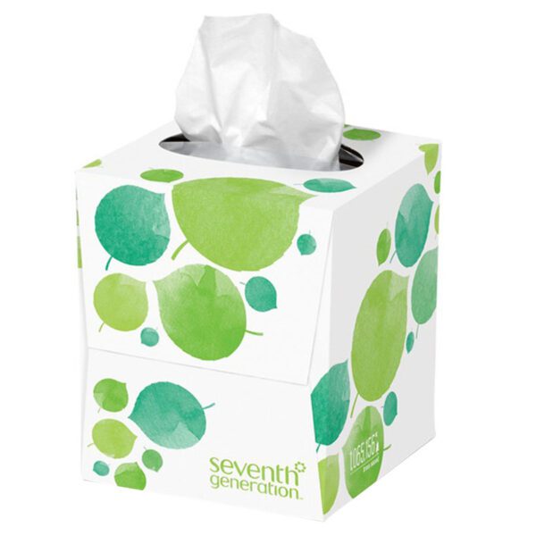 Seventh Generation 2-ply White Facial Tissue 85 count