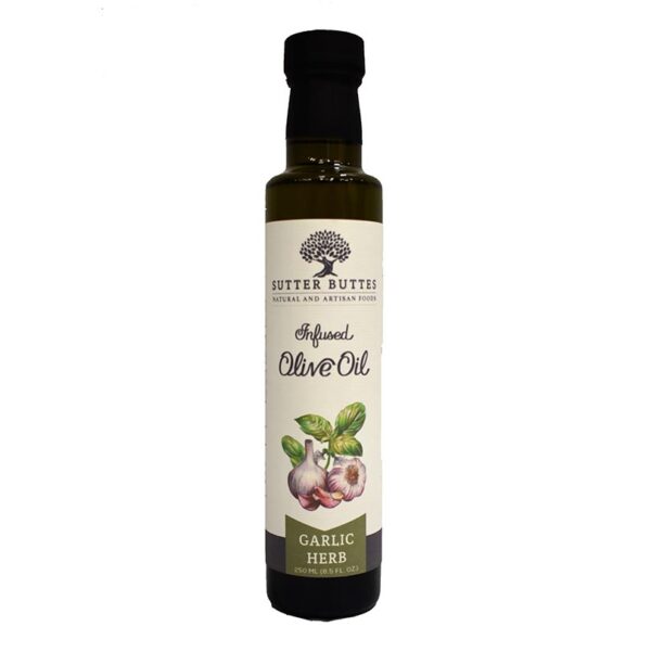 Sutter Buttes Garlic Herb Infused Olive Oil 8.5 fl. oz