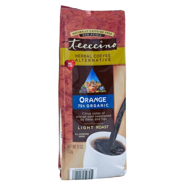 Teeccino Orange Herbal Coffee 11 oz.