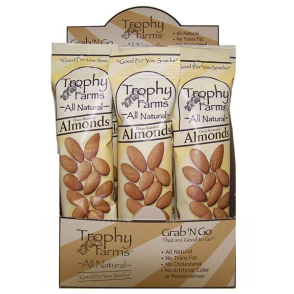 Trophy Farms Almonds 12 (2 oz.) packs