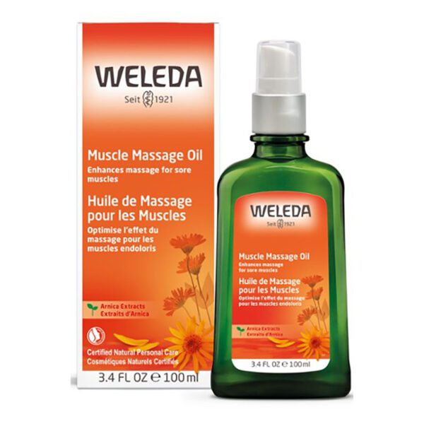 Weleda Arnica Massage Oil 3.4 fl. oz.