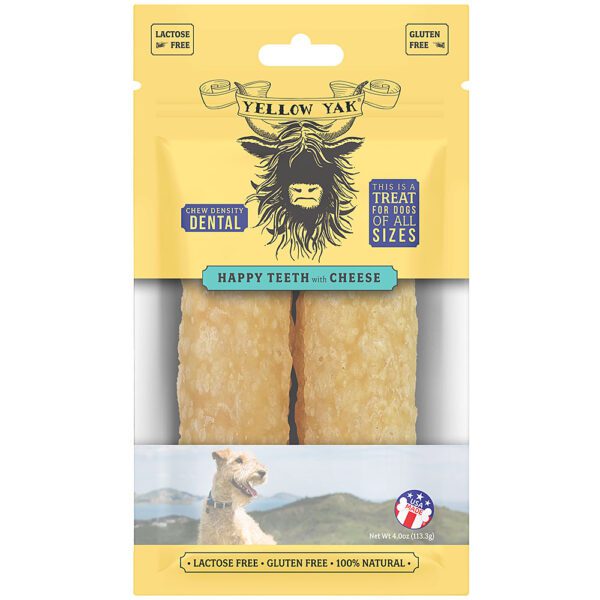 Yellow Yak Cheese Dental Chews 4 oz.