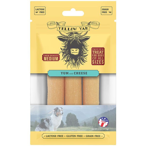 Yellow Yak Cheese Yum Chews 4.5 oz.