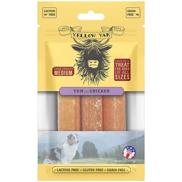 Yellow Yak Chicken Yum Chews 4.5 oz.