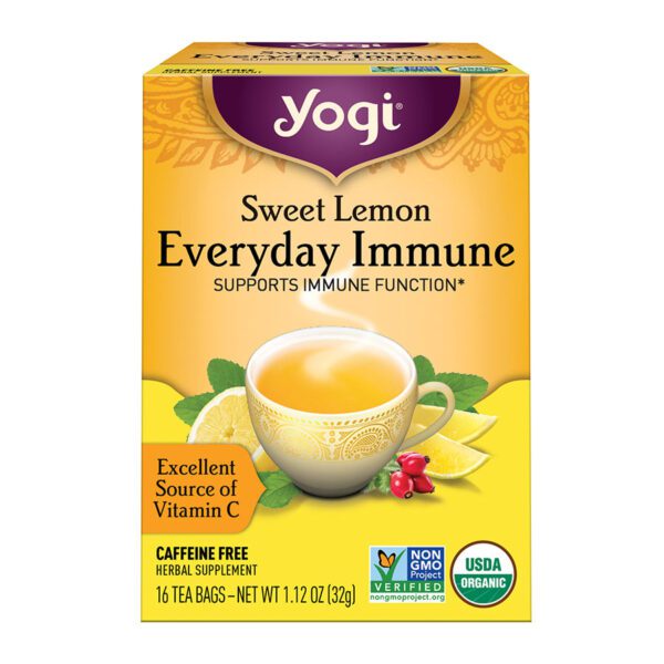 Yogi Tea Sweet Lemon Everyday Immune - 16 Tea Bags