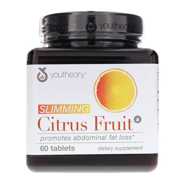 Youtheory Slimming Citrus Fruit Vegetarian Capsules 60 Count