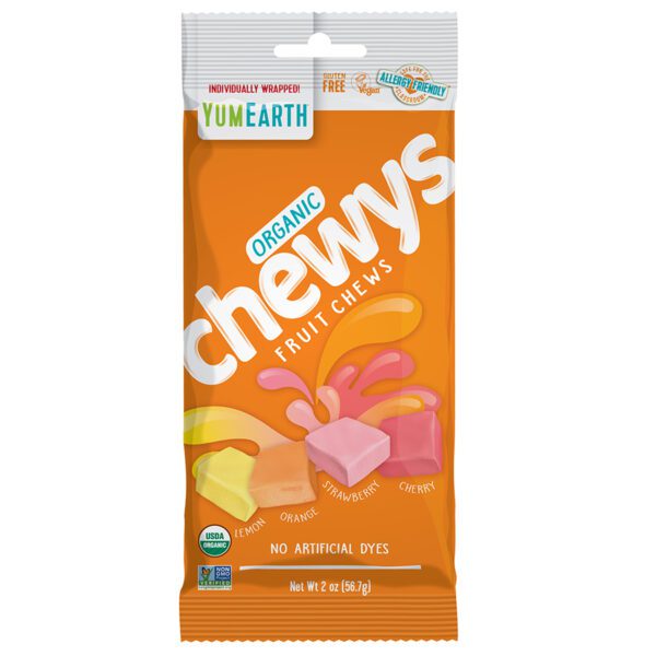 YumEarth Organic Chewys 2 oz. bag