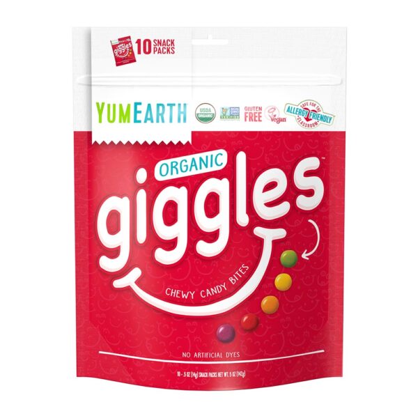 YumEarth Giggles 10 (0.5 oz.) packs