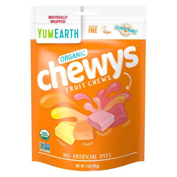 YumEarth Organic Chewys 5.0 oz. bag