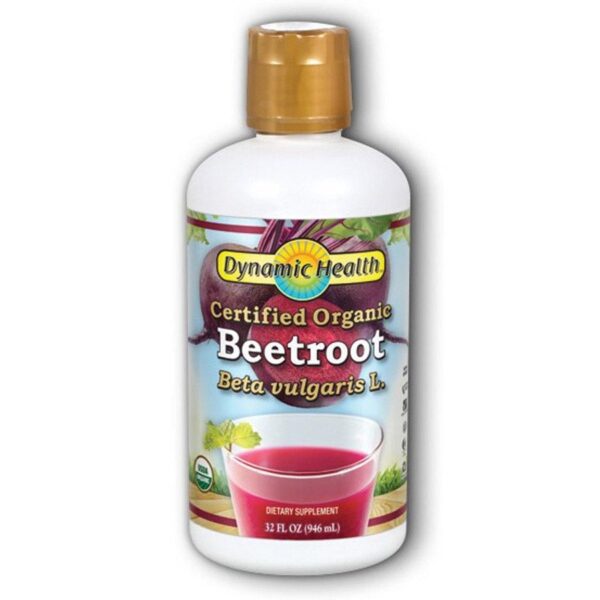 Dynamic Health Organic Beetroot Juice (Plastic) 16 fl. oz.