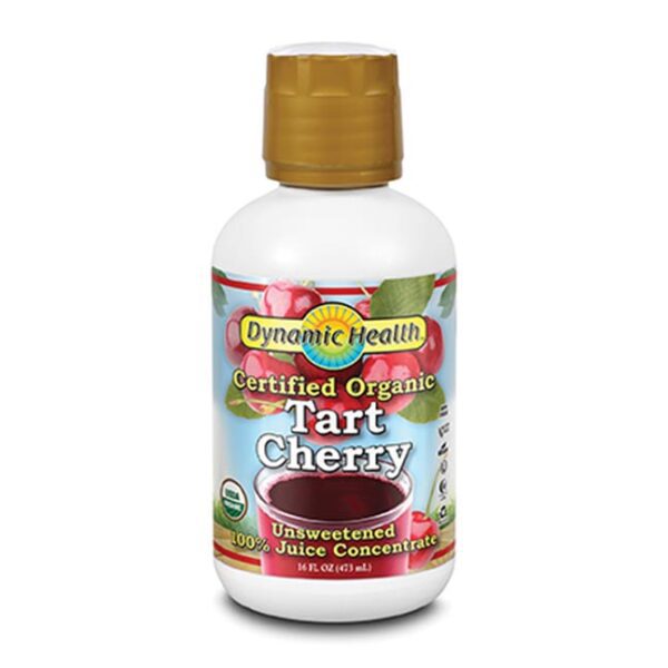 Dynamic Health Organic Tart Cherry Juice Concentrate (Plastic) 16 fl. oz.