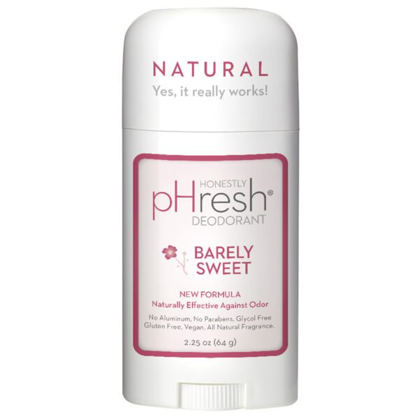 pHresh Barely Sweet Natural Deodorant Stick 1.7 oz.