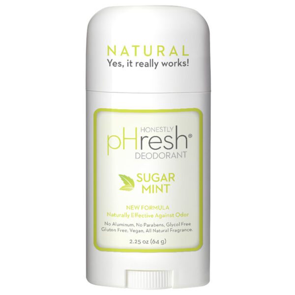 pHresh Sugar Mint Natural Deodorant Stick 2.25 oz.