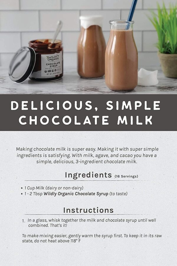 Wildly Organic Chocolate Syrup 20 oz. - Image 6