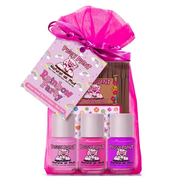 Piggy Paint Rainbow Party Gift Set