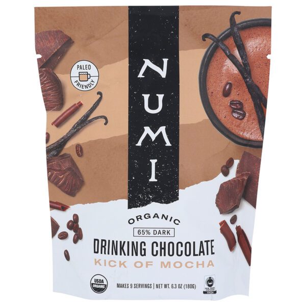 Numi Tea Kick of Mocha Organic Drinking Chocolate 6.3oz