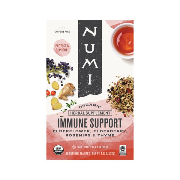 Numi Tea Immune Support Tea 16 Tea Bags