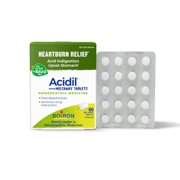 Boiron Acidil 60 Meltaway Tablets - Image 2