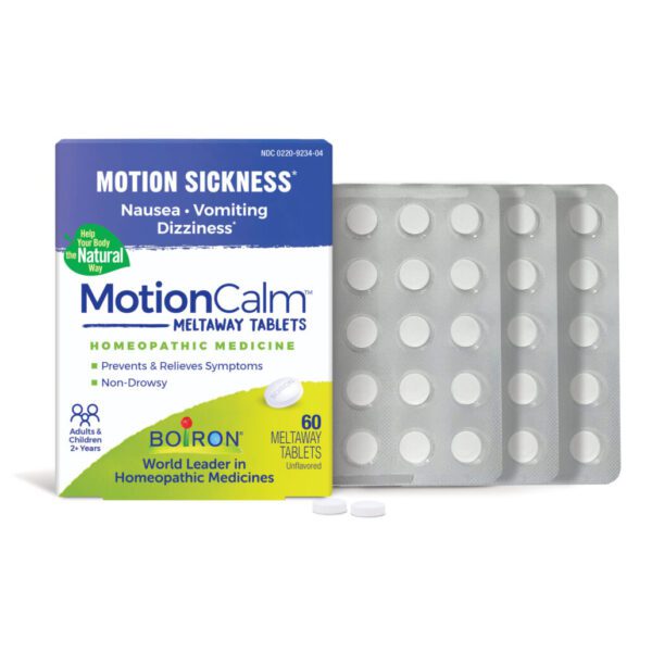 Boiron MotionCalm 60 Meltaway Tablets