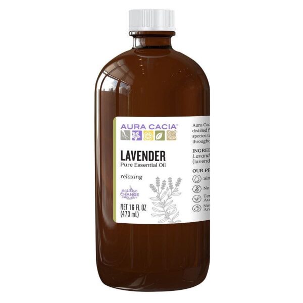 Aura Cacia Essential Oil Lavender 16 fl.oz.