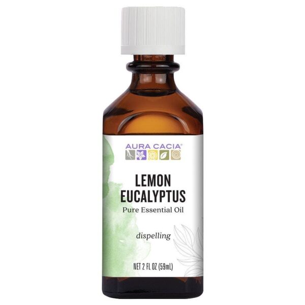 Aura Cacia Essential Oil Lemon Eucalyptus - 2 fl.oz.