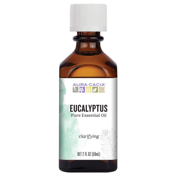 Aura Cacia Essential Oil Eucalyptus, 2 Oz