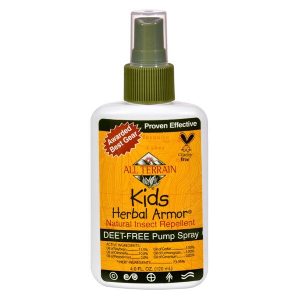 All Terrain All-Natural Insect Repellent Kid's Herbal Armor Spray 4 fl. oz.